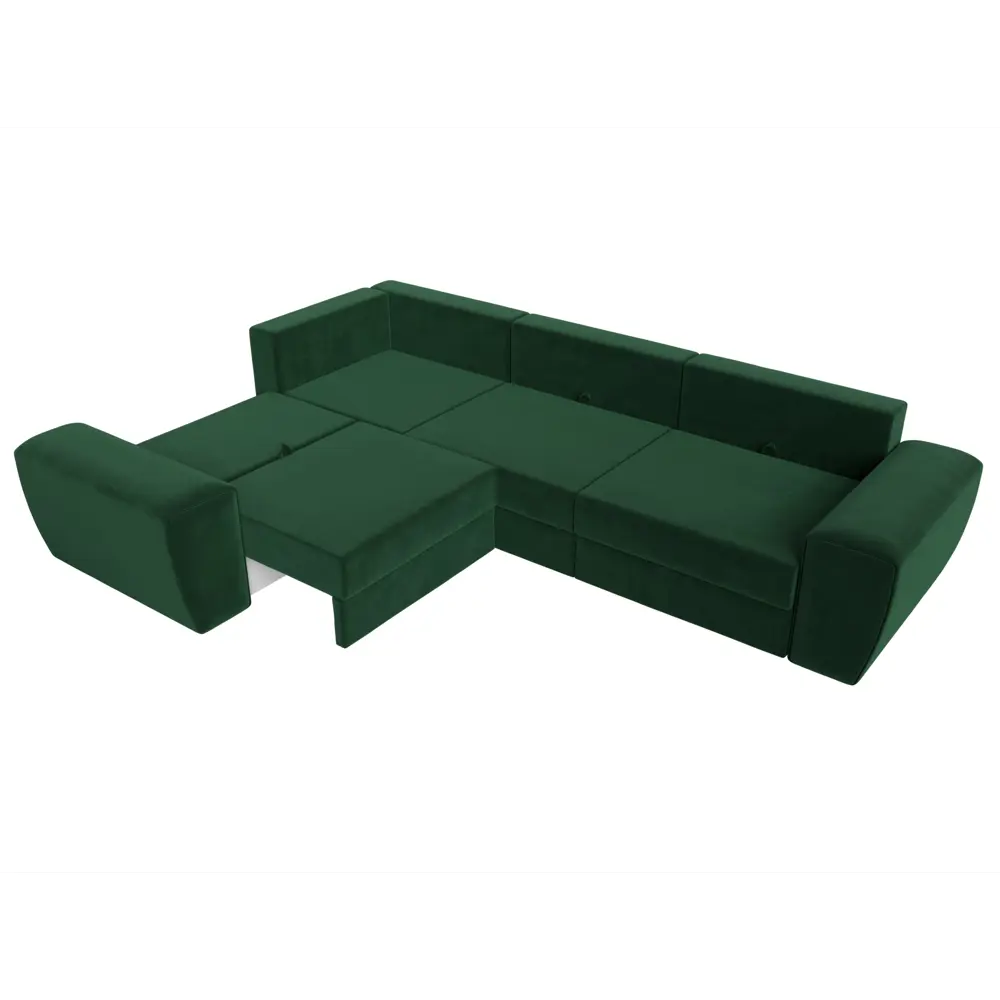 Фото 11 Диван Лига Диванов Лига-008 118710L 340x94x242 см велюр цвет зеленый Фото 11 Диван Лига Диванов Лига-008 118710L 340x94x242 см велюр цвет зеленый