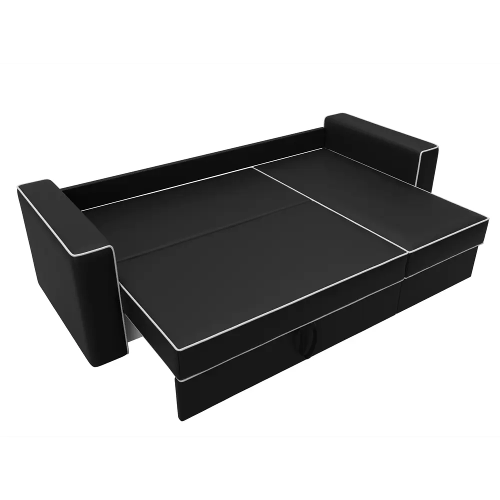 Фото 8 Диван Лига Диванов Принстон 29376 244x85x150 см искусственная кожа цвет черный Фото 8 Диван Лига Диванов Принстон 29376 244x85x150 см искусственная кожа цвет черный