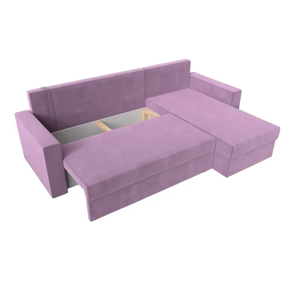 Фото 7 Диван угловой Траумберг Лайт правый угол Лига диванов 117137 227x90x141 см микровельвет цвет сиреневый Фото 7 Диван угловой Траумберг Лайт правый угол Лига диванов 117137 227x90x141 см микровельвет цвет сиреневый