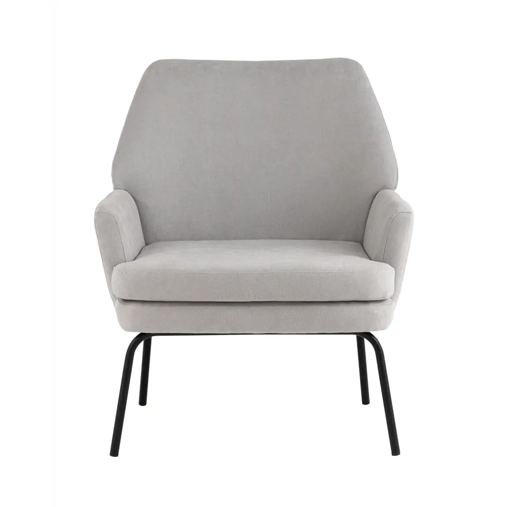 Фото 4 Кресло Stool group Харви 68x82x76 см ткань цвет светло-серый Фото 4 Кресло Stool group Харви 68x82x76 см ткань цвет светло-серый
