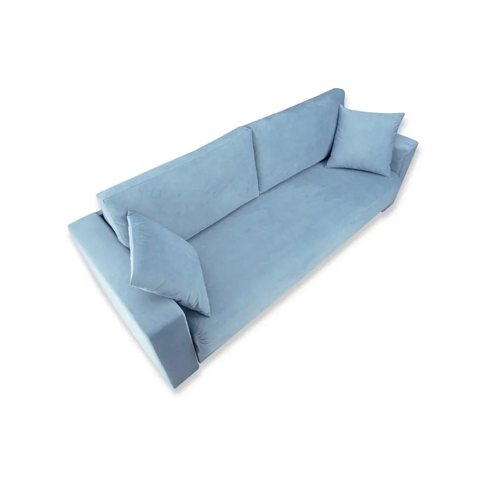 Фото 9 Диван Ramart Design Ливерпуль 80622876 2310x82x90 см велюр цвет синий Фото 9 Диван Ramart Design Ливерпуль 80622876 2310x82x90 см велюр цвет синий