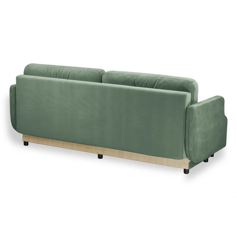 Фото 4 Диван Ramart Design Гамма 80622921 210x85x100 см велюр цвет зеленый Фото 4 Диван Ramart Design Гамма 80622921 210x85x100 см велюр цвет зеленый