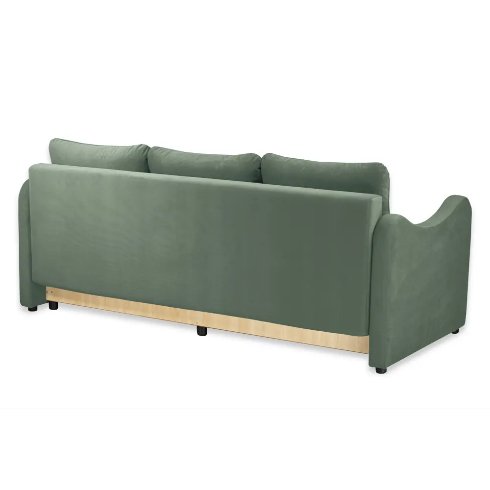 Фото 6 Диван Ramart Design Мокко 80622981 210x85x100 см велюр цвет зеленый Фото 6 Диван Ramart Design Мокко 80622981 210x85x100 см велюр цвет зеленый