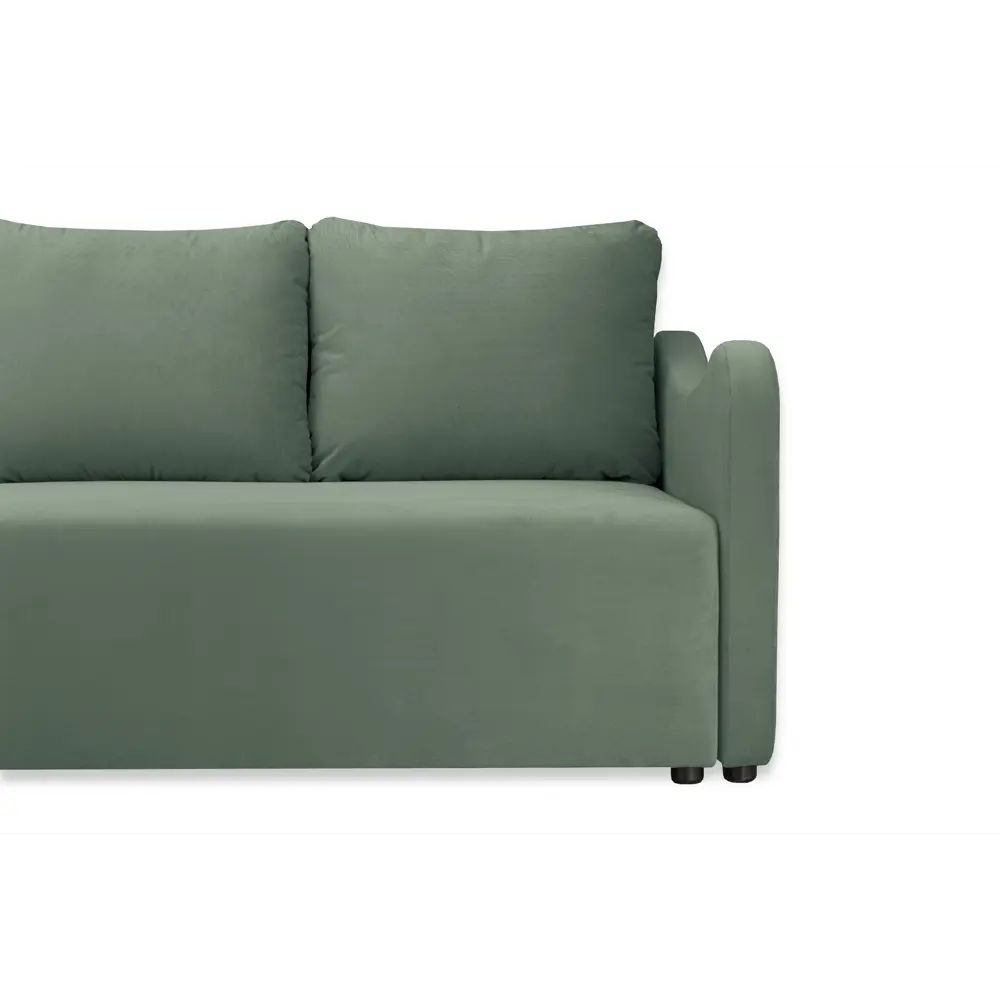Фото 8 Диван Ramart Design Мокко 80622981 210x85x100 см велюр цвет зеленый Фото 8 Диван Ramart Design Мокко 80622981 210x85x100 см велюр цвет зеленый