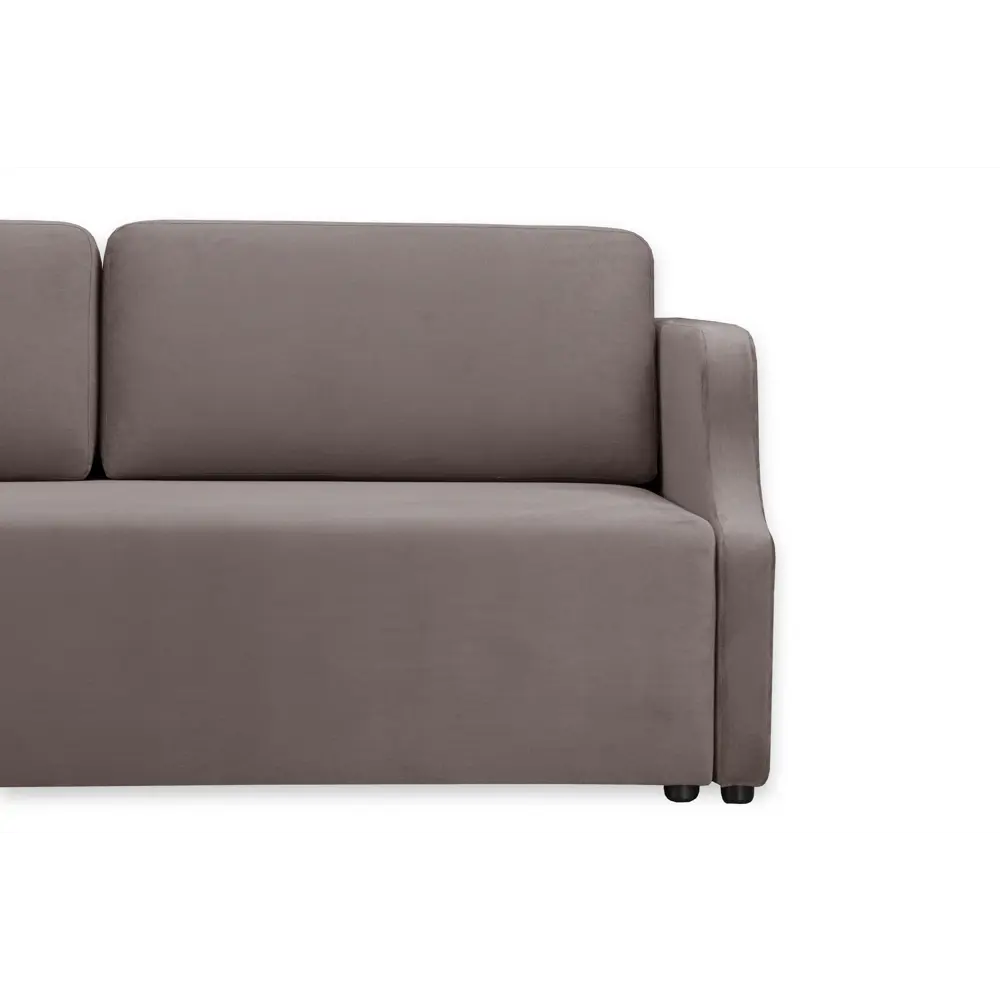 Фото 7 Диван Ramart Design Марк 80622969 210x85x100 см велюр цвет коричневый Фото 7 Диван Ramart Design Марк 80622969 210x85x100 см велюр цвет коричневый