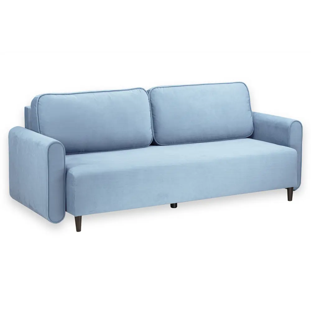 Фото 2 Диван Ramart Design Сканди 80622935 219x85x100 см велюр цвет синий Фото 2 Диван Ramart Design Сканди 80622935 219x85x100 см велюр цвет синий