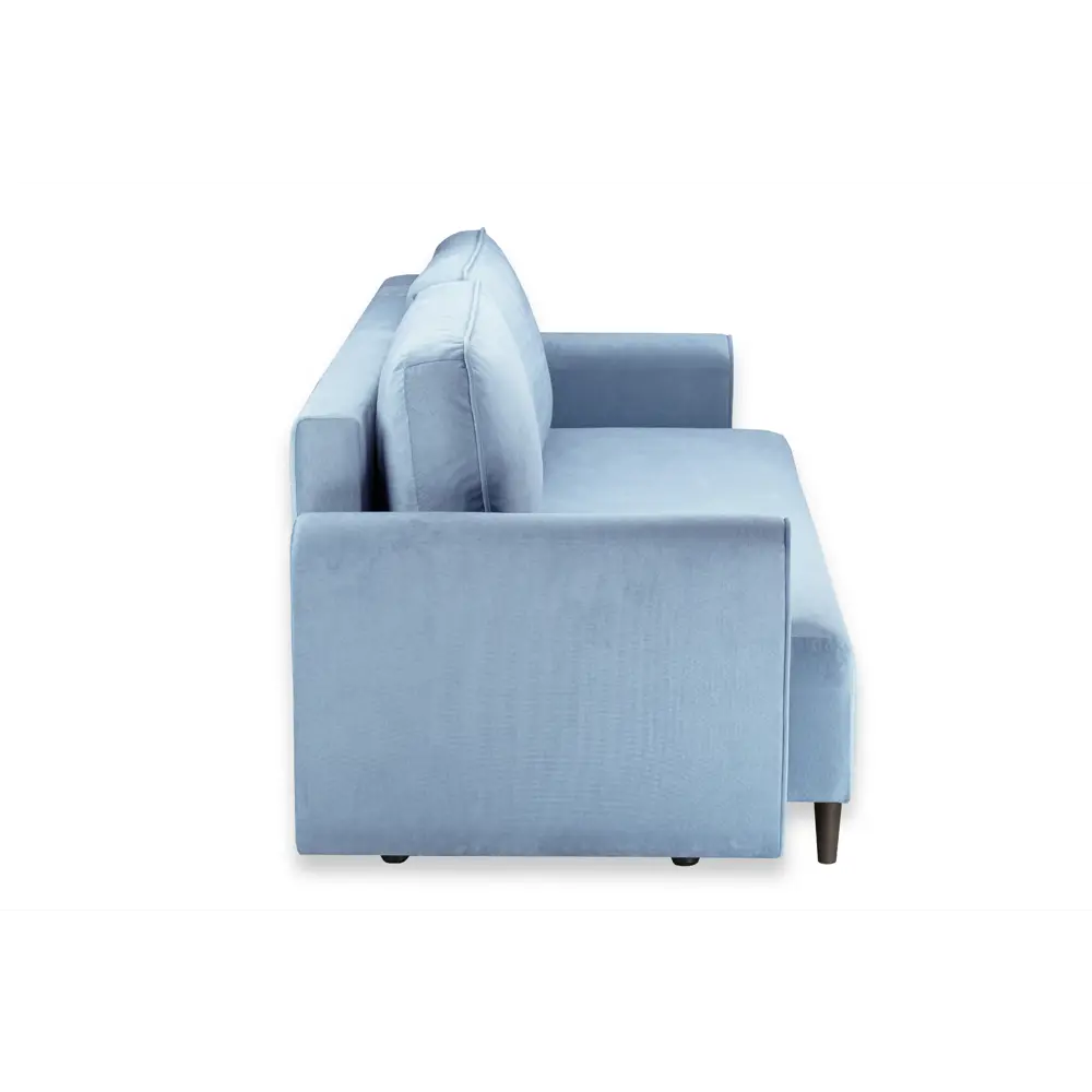 Фото 4 Диван Ramart Design Сканди 80622935 219x85x100 см велюр цвет синий Фото 4 Диван Ramart Design Сканди 80622935 219x85x100 см велюр цвет синий