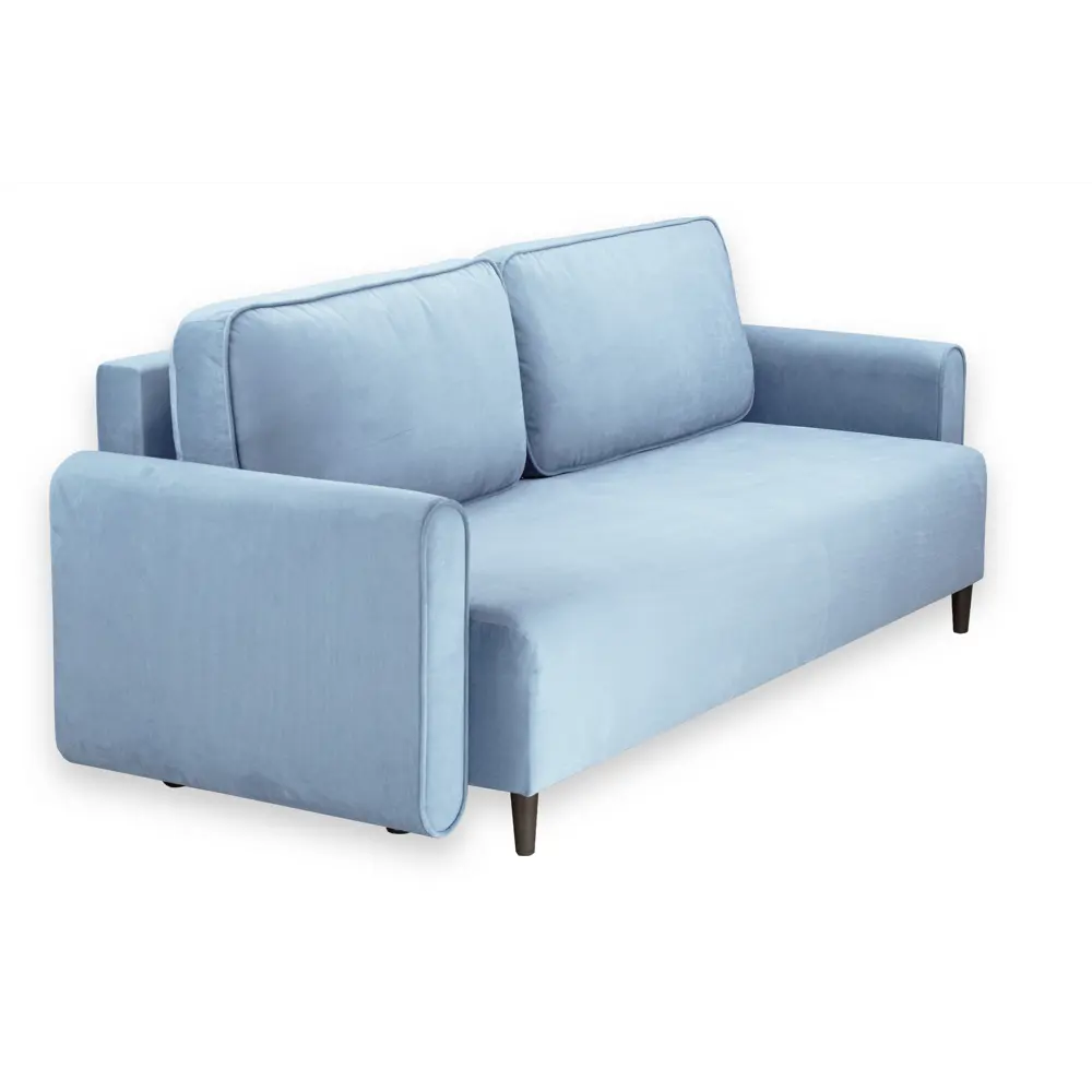 Фото 3 Диван Ramart Design Сканди 80622935 219x85x100 см велюр цвет синий Фото 3 Диван Ramart Design Сканди 80622935 219x85x100 см велюр цвет синий