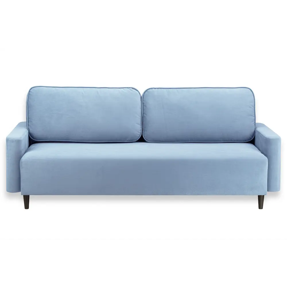 Фото Диван Ramart Design Торн 80622955 219x85x100 см велюр цвет синий Фото Диван Ramart Design Торн 80622955 219x85x100 см велюр цвет синий