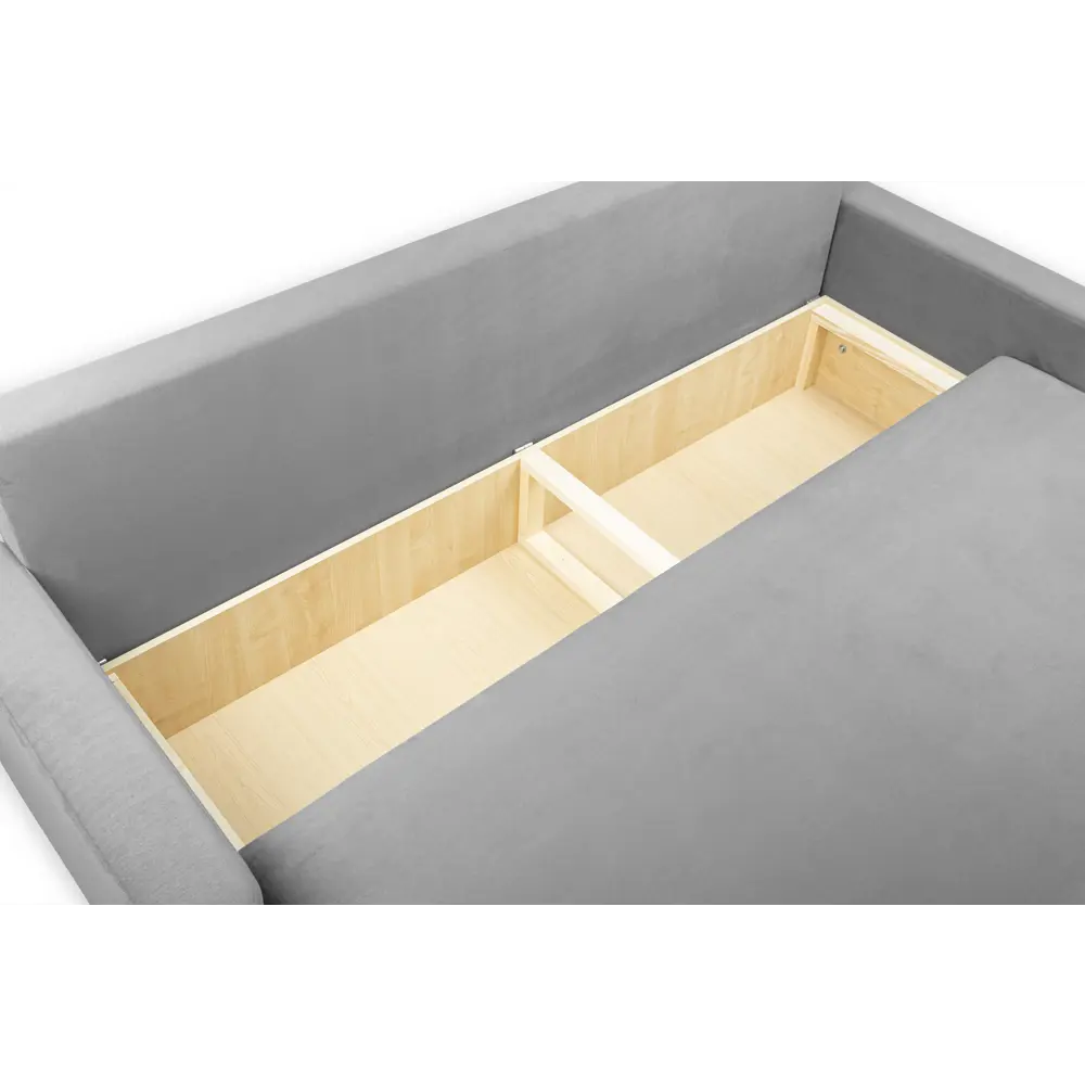 Фото 10 Диван Ramart Design Торн 80622960 219x85x100 см велюр цвет серый/серебристый Фото 10 Диван Ramart Design Торн 80622960 219x85x100 см велюр цвет серый/серебристый