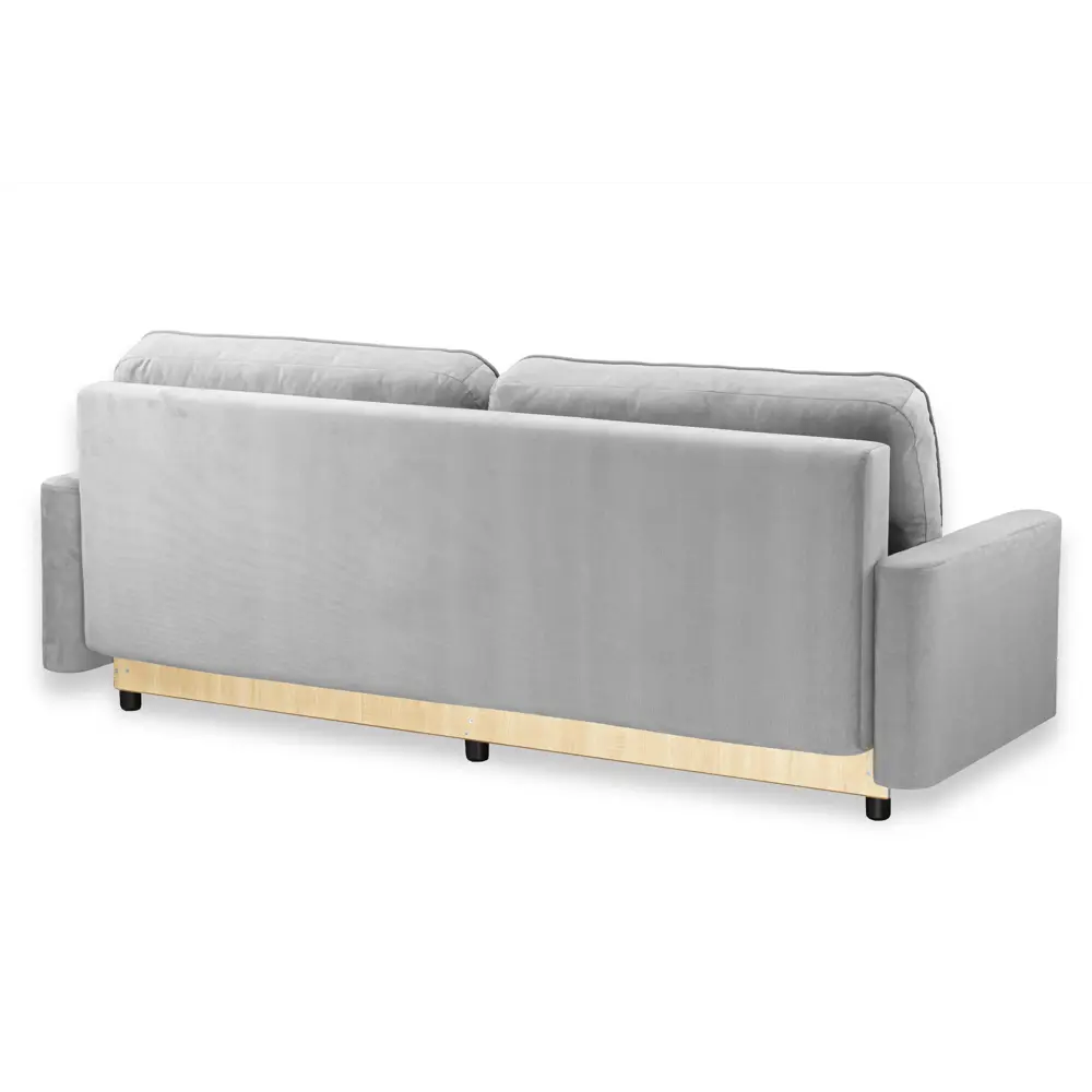 Фото 4 Диван Ramart Design Торн 80622960 219x85x100 см велюр цвет серый/серебристый Фото 4 Диван Ramart Design Торн 80622960 219x85x100 см велюр цвет серый/серебристый