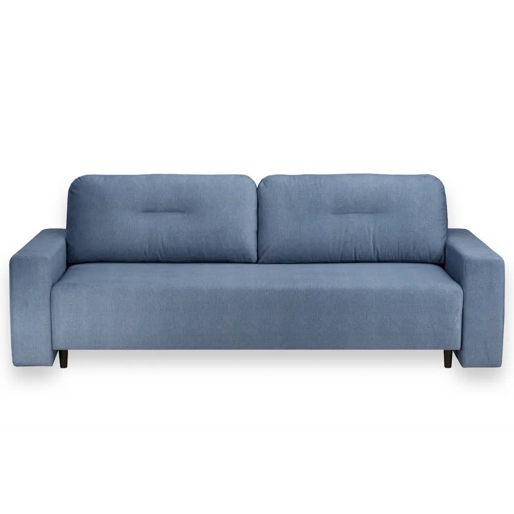 Фото Диван Ramart Design Хэппи 80622883 228x85x100 см велюр цвет синий Фото Диван Ramart Design Хэппи 80622883 228x85x100 см велюр цвет синий