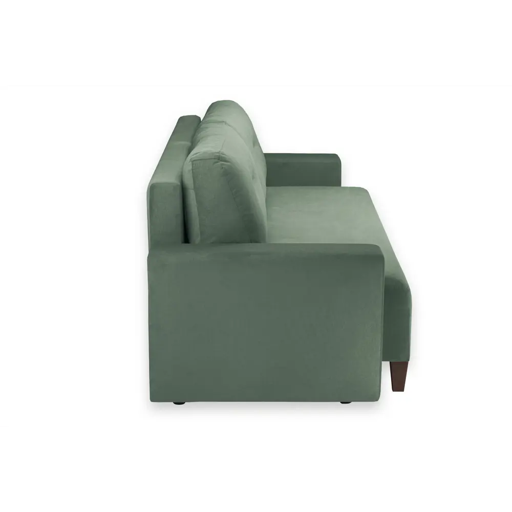 Фото 4 Диван Ramart Design Руна 80622994 228x85x100 см велюр цвет зеленый Фото 4 Диван Ramart Design Руна 80622994 228x85x100 см велюр цвет зеленый