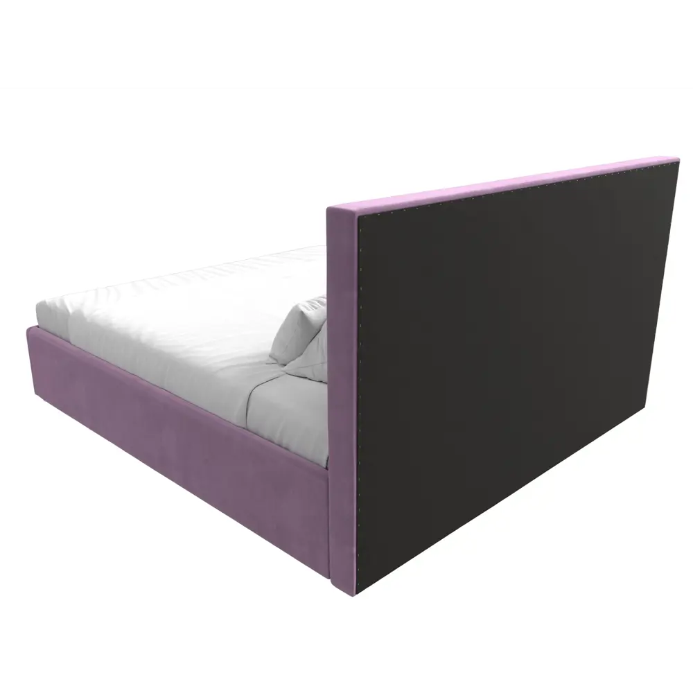 Фото 5 Кровать Кариба 180 Лига диванов 113982 195x110x211 см микровельвет цвет сиреневый Фото 5 Кровать Кариба 180 Лига диванов 113982 195x110x211 см микровельвет цвет сиреневый