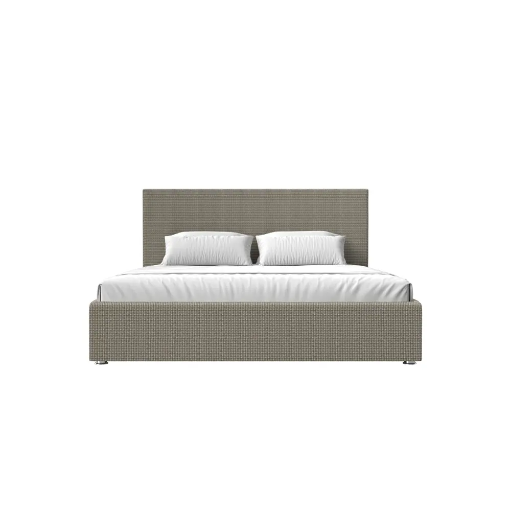 Фото 3 Кровать Лига Диванов Кариба 113996 215x110x211 см рогожка цвет бежевый Фото 3 Кровать Лига Диванов Кариба 113996 215x110x211 см рогожка цвет бежевый