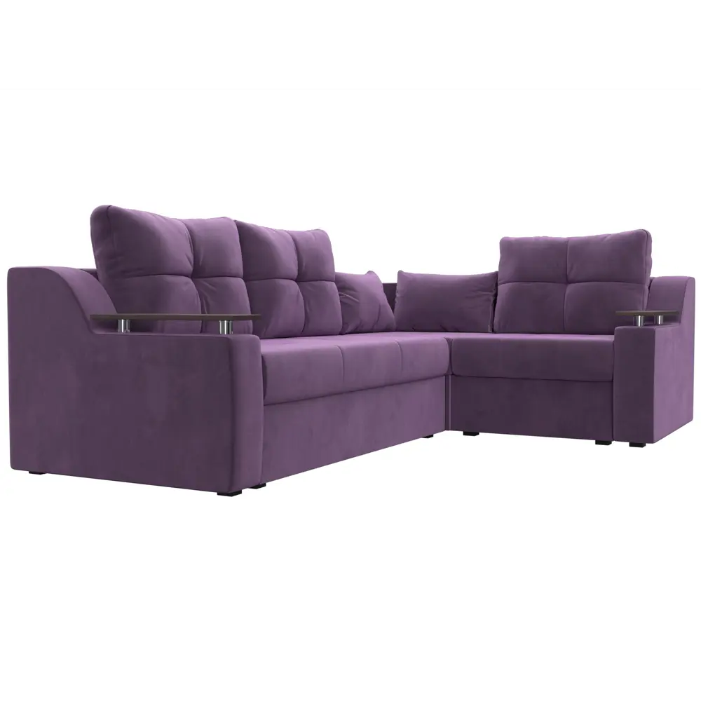 Фото 5 Диван Лига Диванов Кронос 114626 254x74x184 см вельвет цвет фиолетовый Фото 5 Диван Лига Диванов Кронос 114626 254x74x184 см вельвет цвет фиолетовый