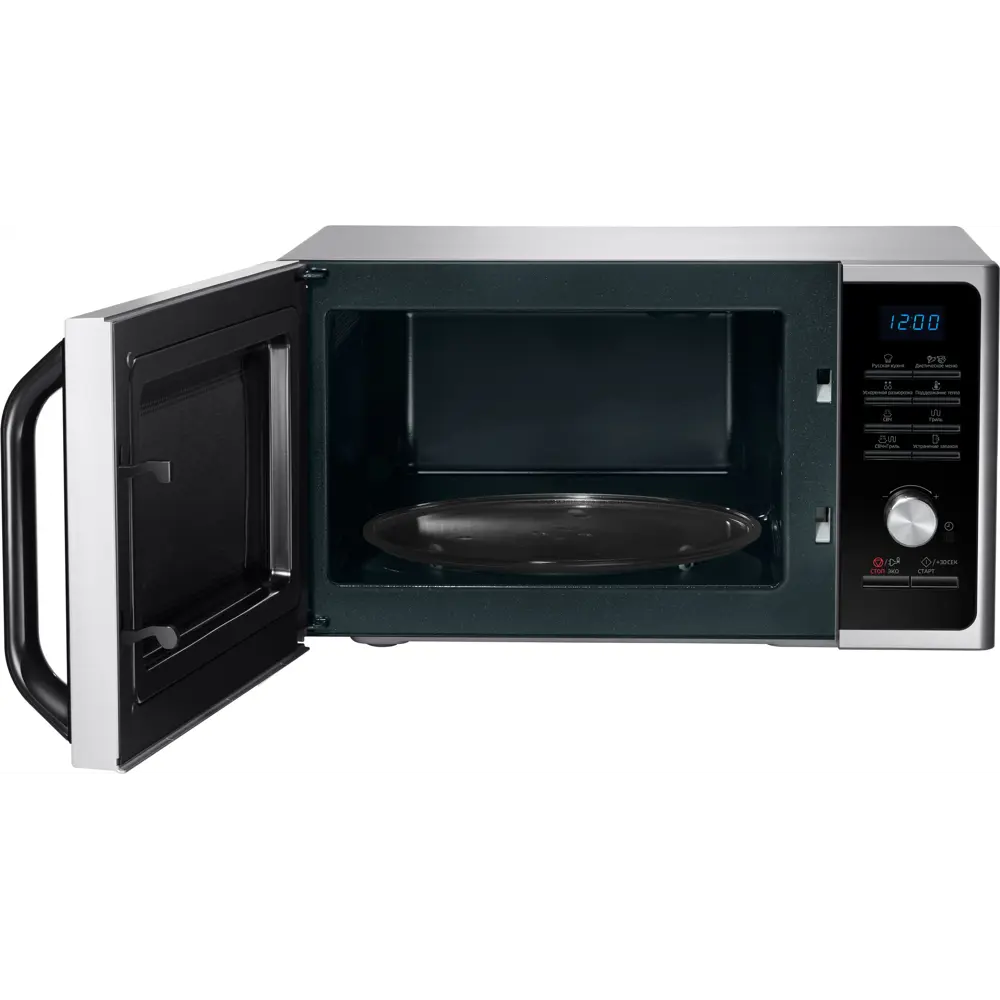 Фото 3 Отдельностоящая микроволновая печь Samsung MG23F302TQS/BW 23 л 48.9x27.5x39.2 см цвет серебристый Фото 3 Отдельностоящая микроволновая печь Samsung MG23F302TQS/BW 23 л 48.9x27.5x39.2 см цвет серебристый