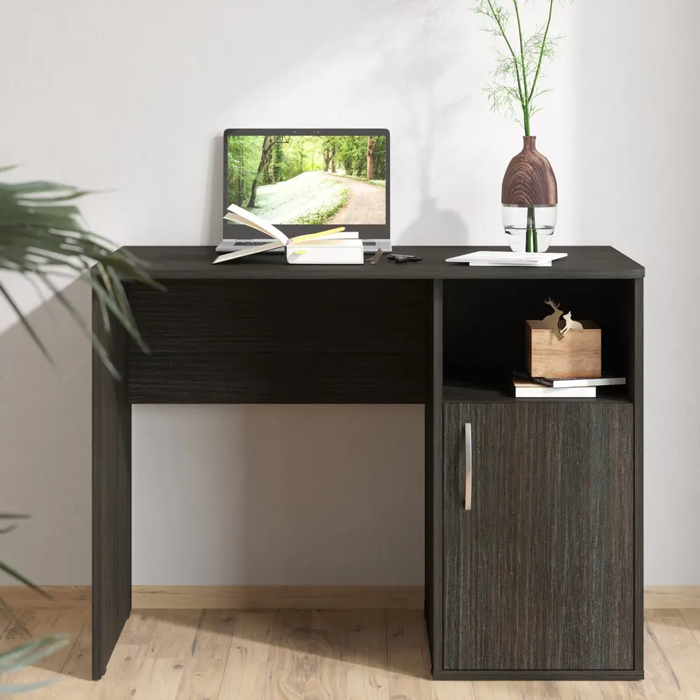 Фото 2 Офисный стол Skyland CD 1059 100x75x60 см ЛДСП цвет темное дерево Фото 2 Офисный стол Skyland CD 1059 100x75x60 см ЛДСП цвет темное дерево