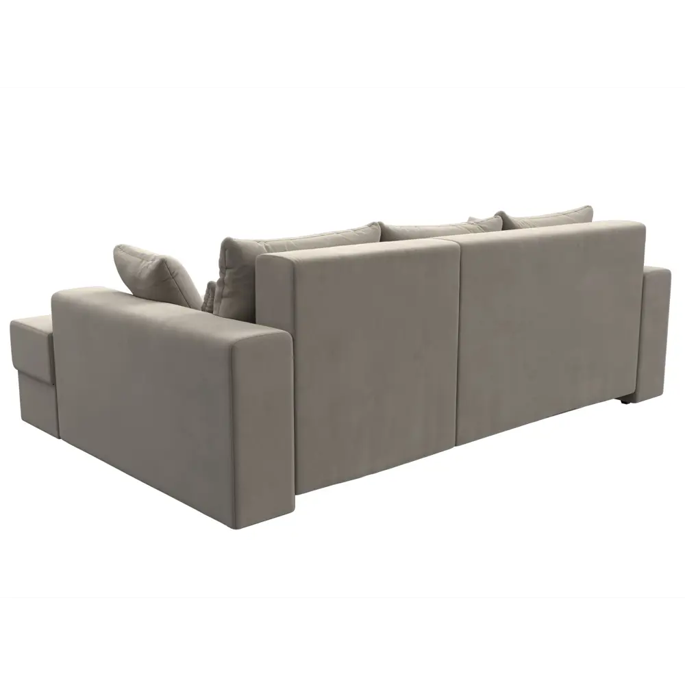 Фото 5 Диван угловой Майами правый угол Лига диванов 114898 254x96x164 см микровельвет цвет бежевый Фото 5 Диван угловой Майами правый угол Лига диванов 114898 254x96x164 см микровельвет цвет бежевый