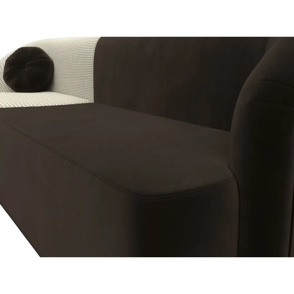 Фото 3 Диван Лига Диванов Лига-027 119559L 257x82x97 см вельвет цвет бежевый/коричневый Фото 3 Диван Лига Диванов Лига-027 119559L 257x82x97 см вельвет цвет бежевый/коричневый