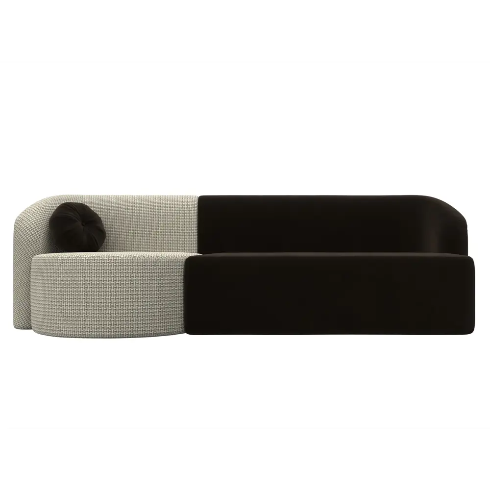 Фото 2 Диван Лига Диванов Лига-027 119559L 257x82x97 см вельвет цвет бежевый/коричневый Фото 2 Диван Лига Диванов Лига-027 119559L 257x82x97 см вельвет цвет бежевый/коричневый