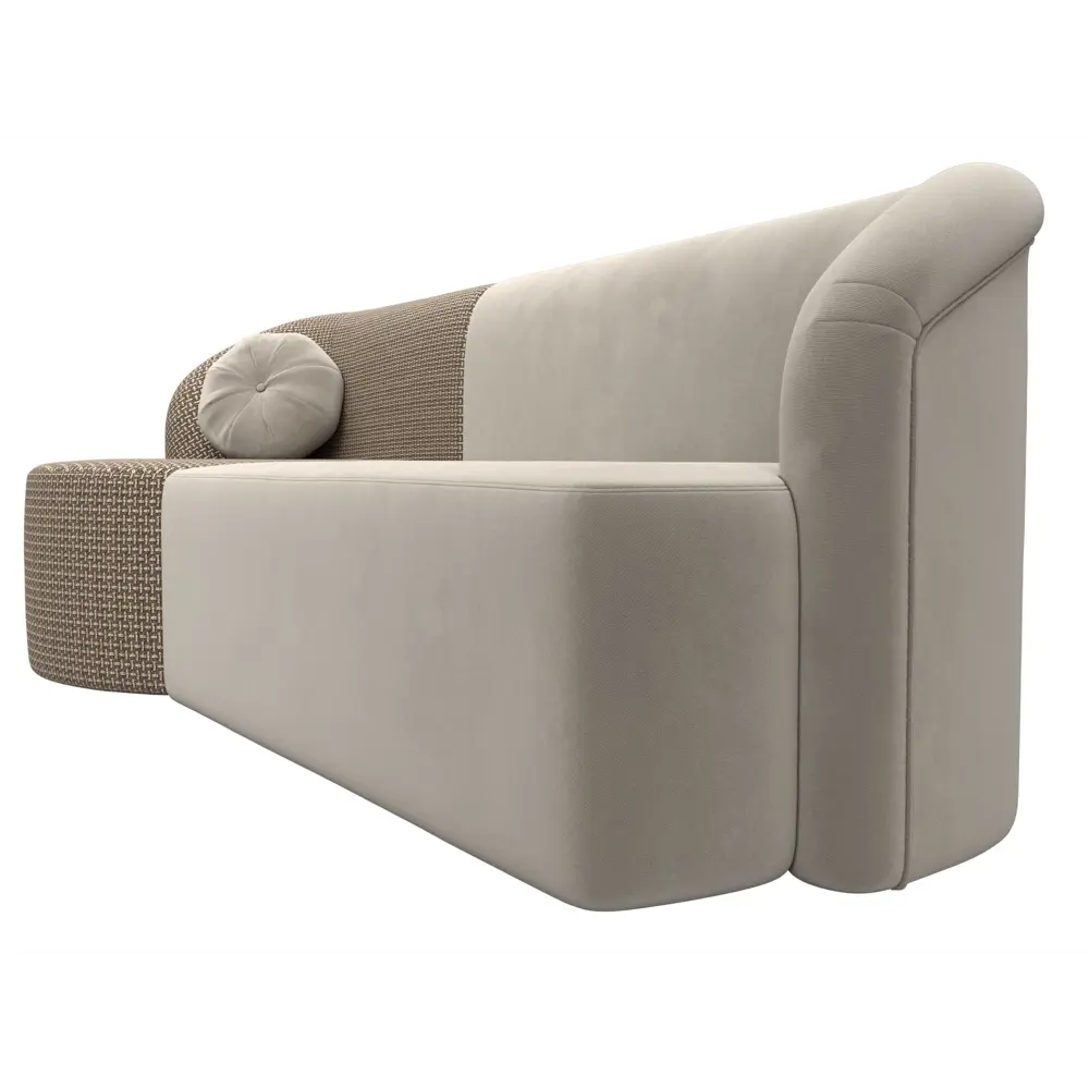 Фото 4 Диван Лига Диванов Лига-027 119560L 257x82x97 см вельвет цвет бежевый/коричневый Фото 4 Диван Лига Диванов Лига-027 119560L 257x82x97 см вельвет цвет бежевый/коричневый