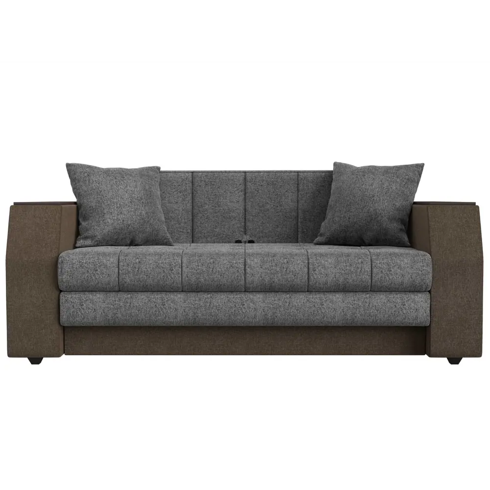 Фото 2 Диван Лига Диванов Атлант мини 107038 176x75x89 см рогожка цвет серый Фото 2 Диван Лига Диванов Атлант мини 107038 176x75x89 см рогожка цвет серый