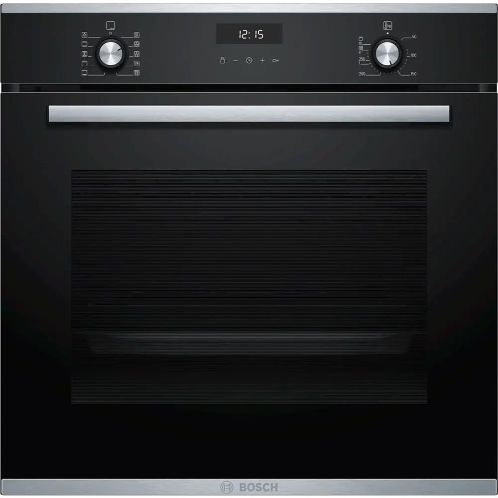 Фото Электрический встраиваемый духовой шкаф Bosch HM5B20F0 59.4x59.5x54.8 см цвет черный Фото Электрический встраиваемый духовой шкаф Bosch HM5B20F0 59.4x59.5x54.8 см цвет черный
