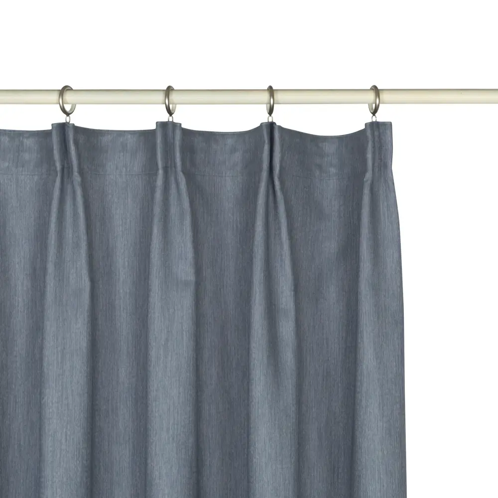 Фото 6 Штора на ленте Inspire Lusena 160x280 см цвет темно-серый