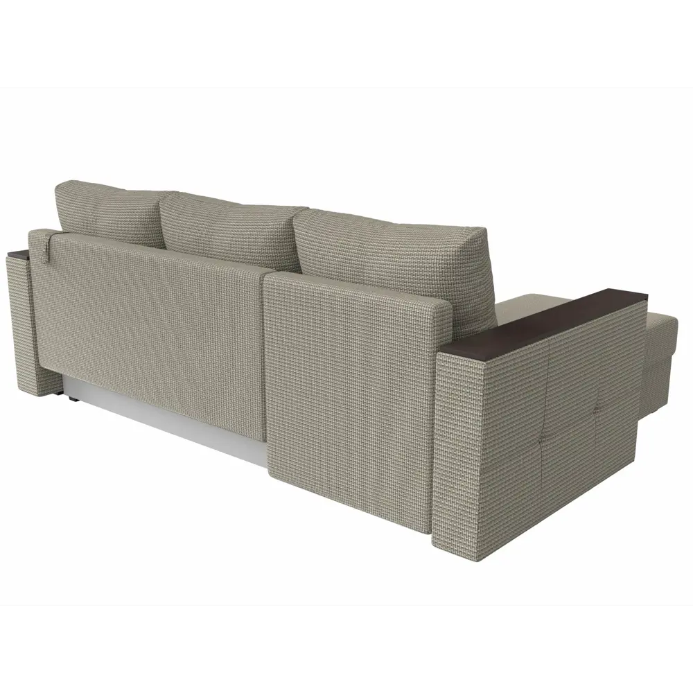 Фото 5 Диван Лига Диванов Валенсия Лайт 117763L 230x85x140 см рогожка цвет бежевый