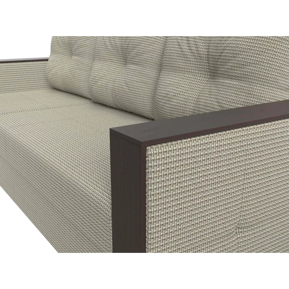 Фото 3 Диван Лига Диванов Валенсия Лайт 117763L 230x85x140 см рогожка цвет бежевый