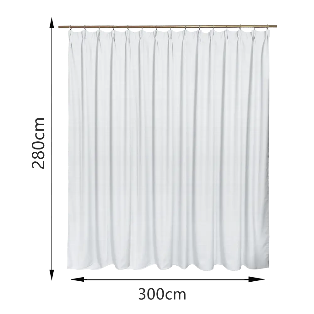 Фото 3 Тюль на ленте Inspire Bera 300x280 см цвет белый Фото 3 Тюль на ленте Inspire Bera 300x280 см цвет белый