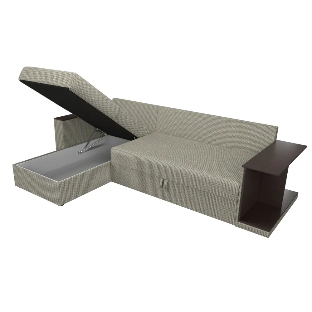 Фото 7 Диван Лига Диванов Атланта С 109679L 243x89x154 см рогожка цвет бежевый Фото 7 Диван Лига Диванов Атланта С 109679L 243x89x154 см рогожка цвет бежевый