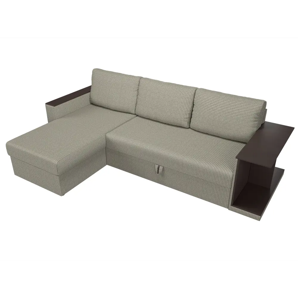 Фото 5 Диван Лига Диванов Атланта С 109679L 243x89x154 см рогожка цвет бежевый Фото 5 Диван Лига Диванов Атланта С 109679L 243x89x154 см рогожка цвет бежевый