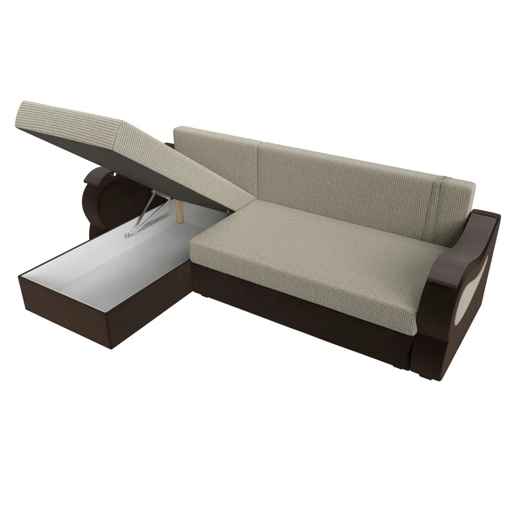 Фото 9 Диван Лига Диванов Меркурий Лайт 112961L 230x90x141 см рогожка цвет бежевый