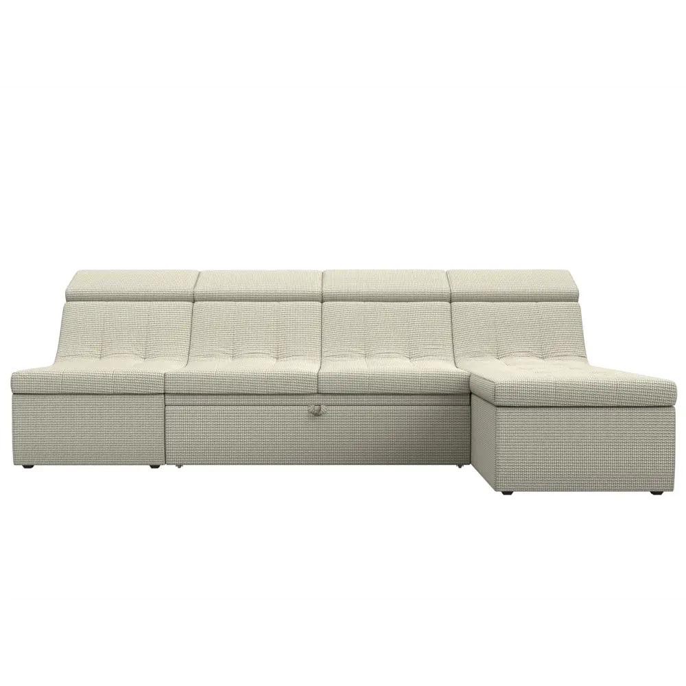 Фото 2 Диван Лига Диванов Холидей Люкс 105576 283x91x181 см рогожка цвет бежевый