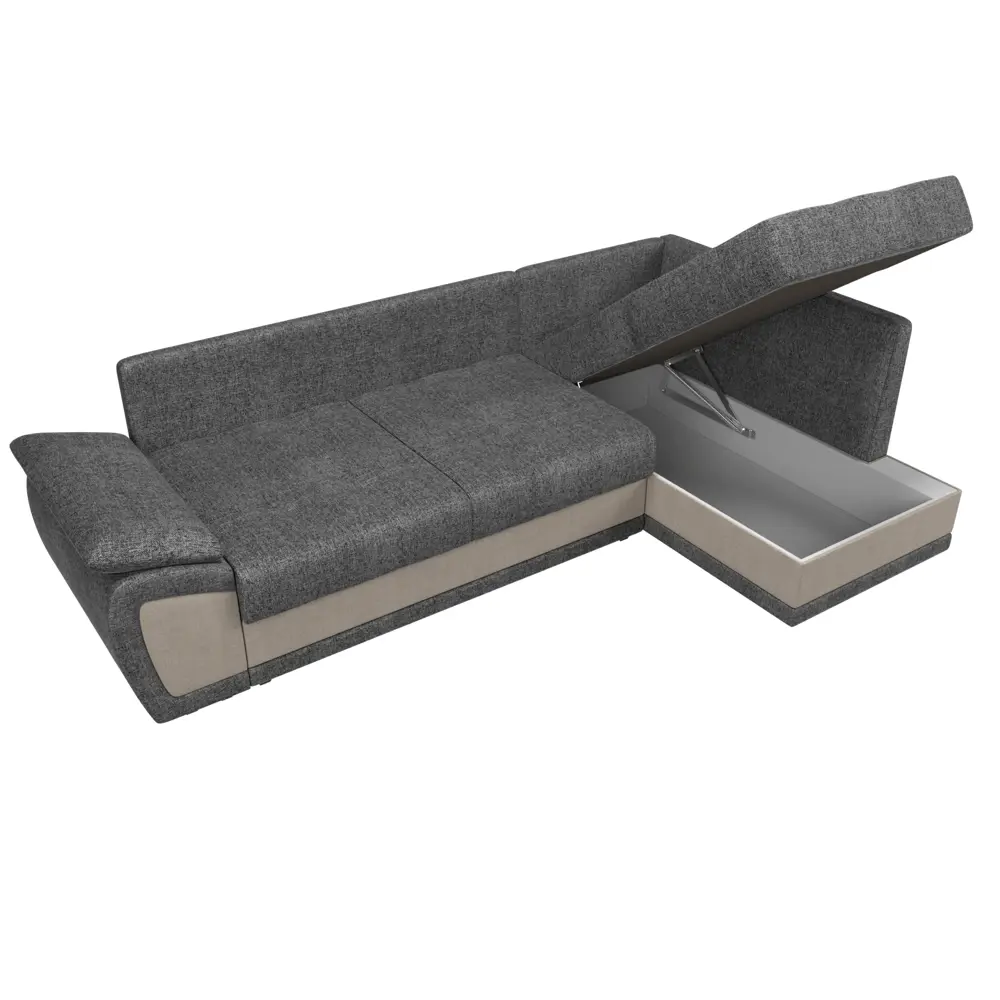 Фото 7 Диван Лига Диванов Нэстор 103112 246x92x164 см рогожка цвет серый