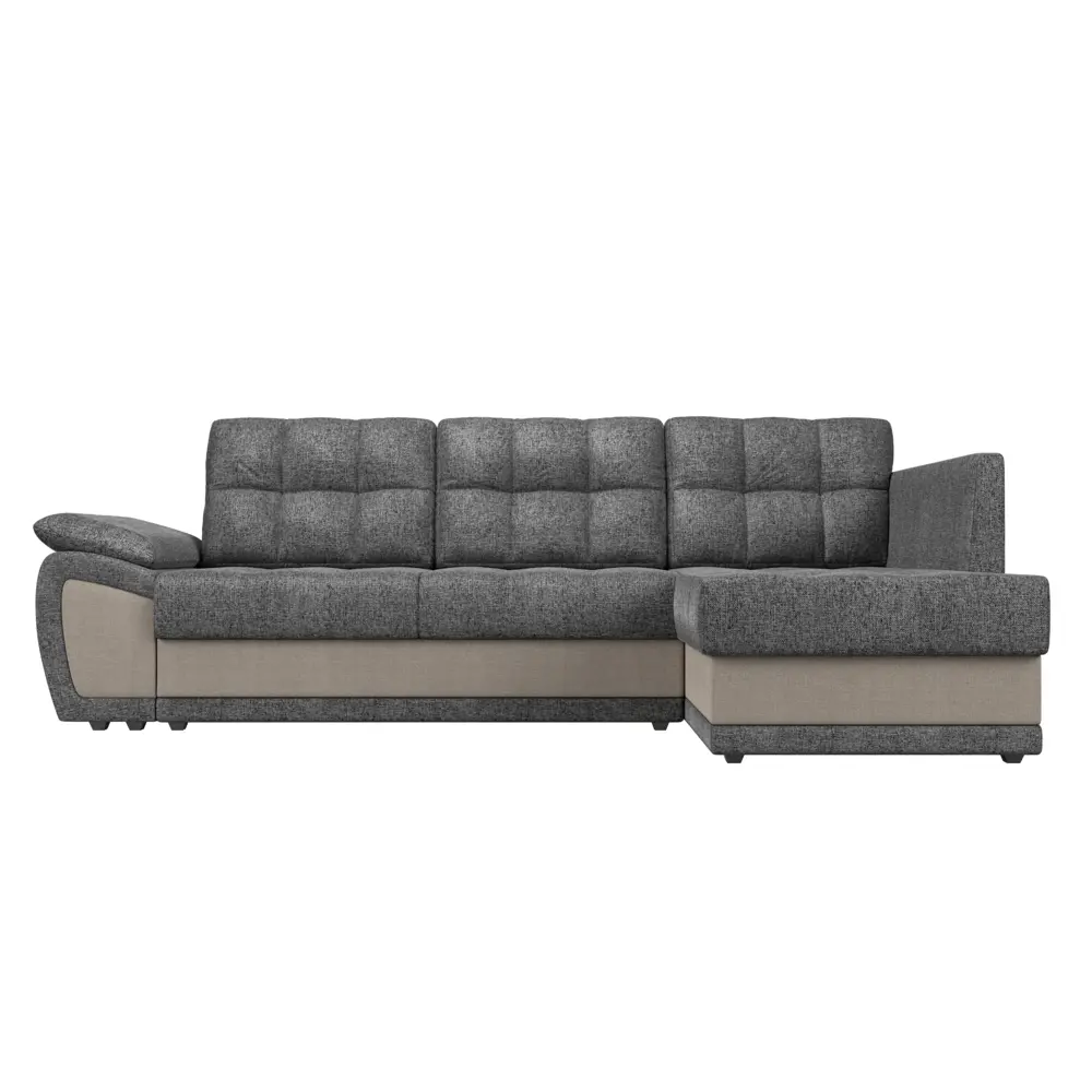 Фото 2 Диван Лига Диванов Нэстор 103112 246x92x164 см рогожка цвет серый