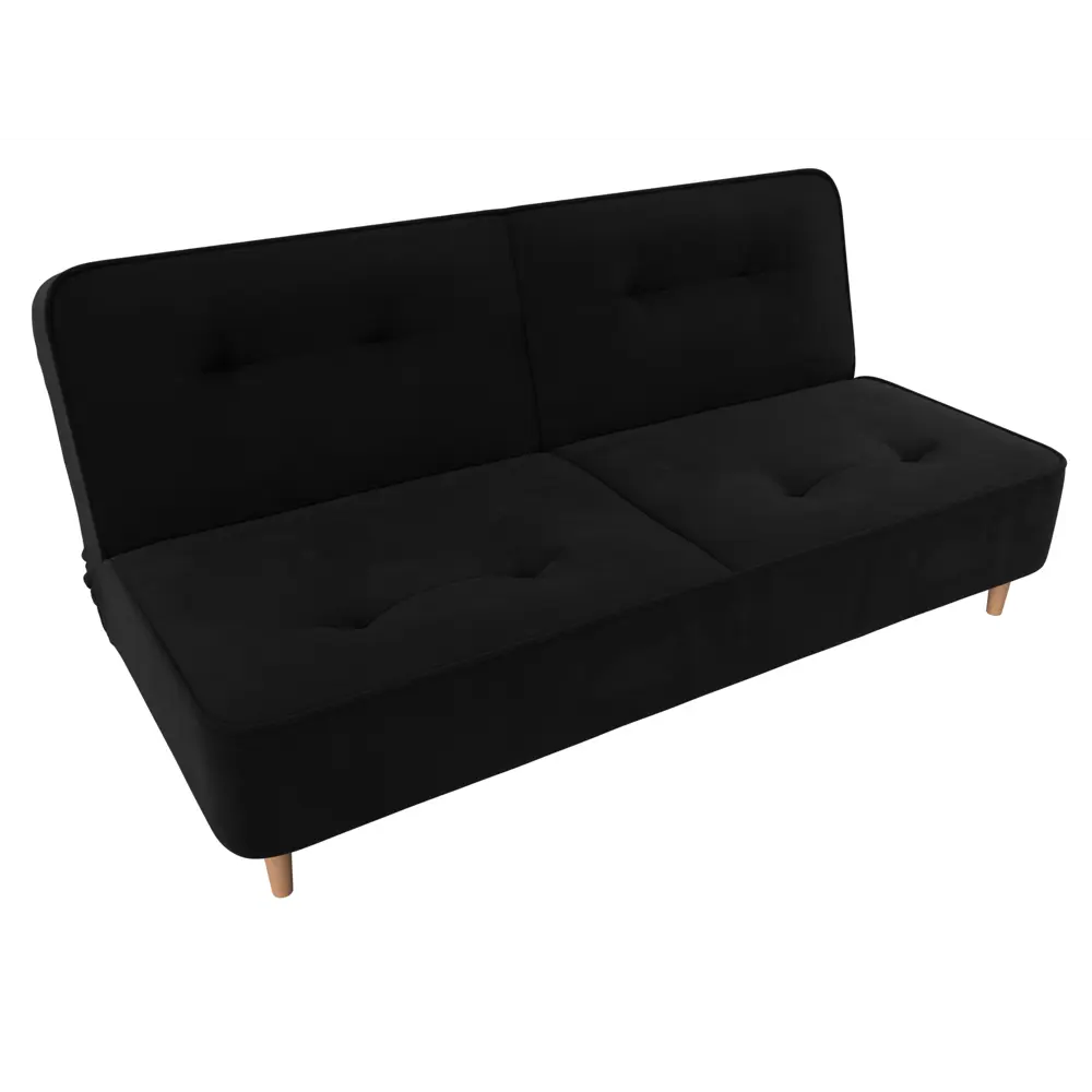 Фото 6 Диван Лига Диванов Портленд 108750 193x90x85 см вельвет цвет черный Фото 6 Диван Лига Диванов Портленд 108750 193x90x85 см вельвет цвет черный