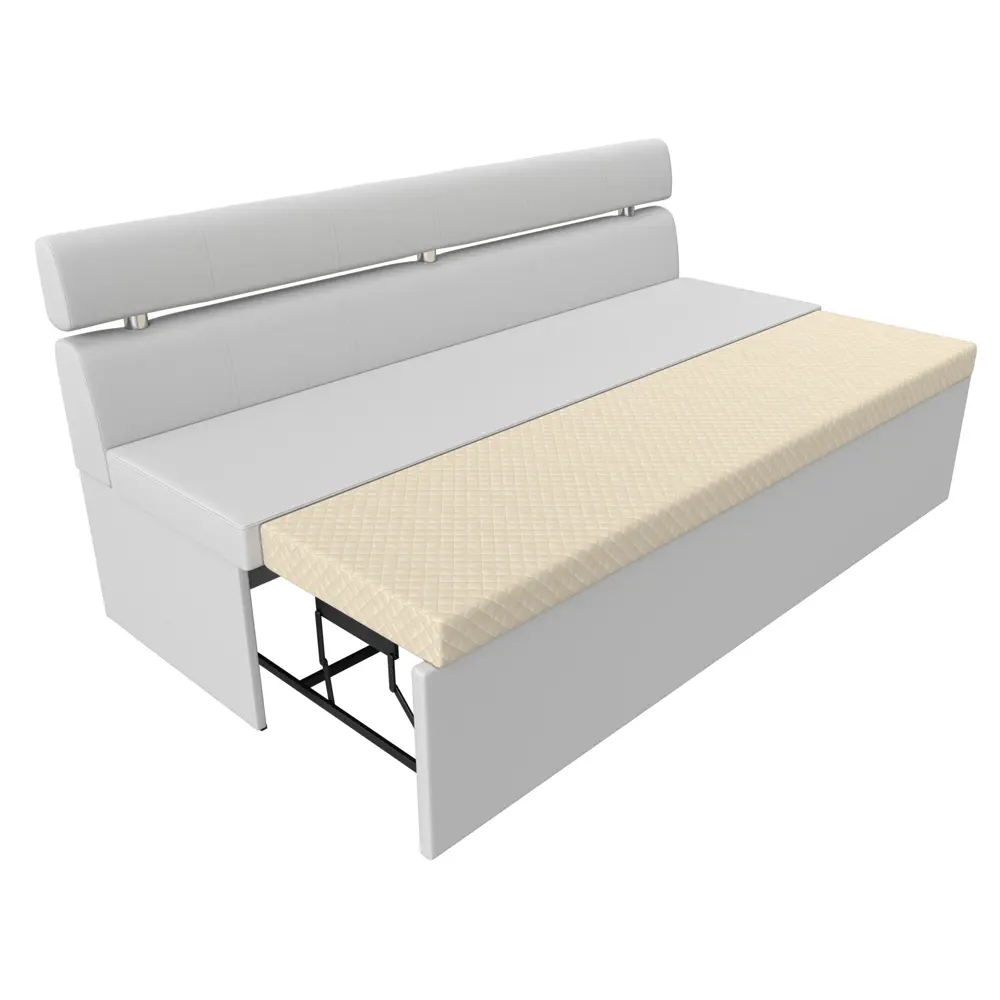 Фото 6 Диван Лига Диванов Классик 28817 182x90x65 см искусственная кожа цвет белый