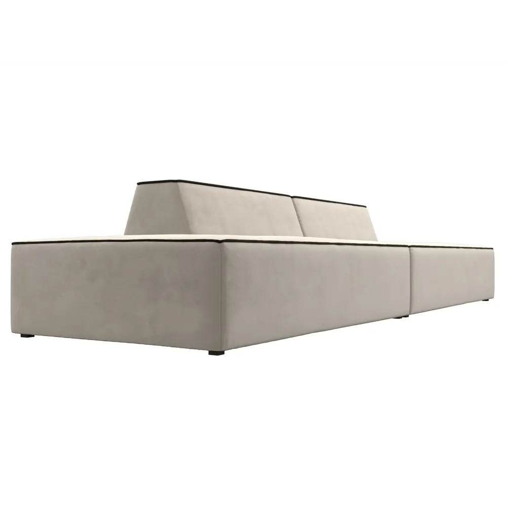 Фото 5 Диван Лига Диванов Монс 119636 340x70x110 см вельвет цвет бежевый Фото 5 Диван Лига Диванов Монс 119636 340x70x110 см вельвет цвет бежевый