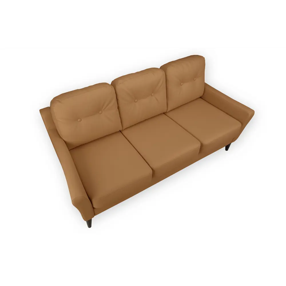 Фото 7 Диван Ramart design Руфус трехместный 80621065 199x90x95 см искусственная кожа цвет оранжевый/медный Фото 7 Диван Ramart design Руфус трехместный 80621065 199x90x95 см искусственная кожа цвет оранжевый/медный