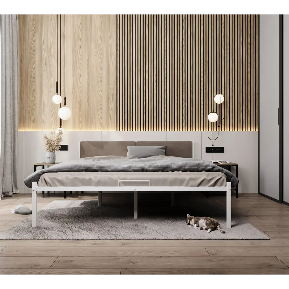 Фото Изголовье для кровати Alicia Alicia Home 174x21x5.20 см МДФ цвет бежевый Фото Изголовье для кровати Alicia Alicia Home 174x21x5.20 см МДФ цвет бежевый