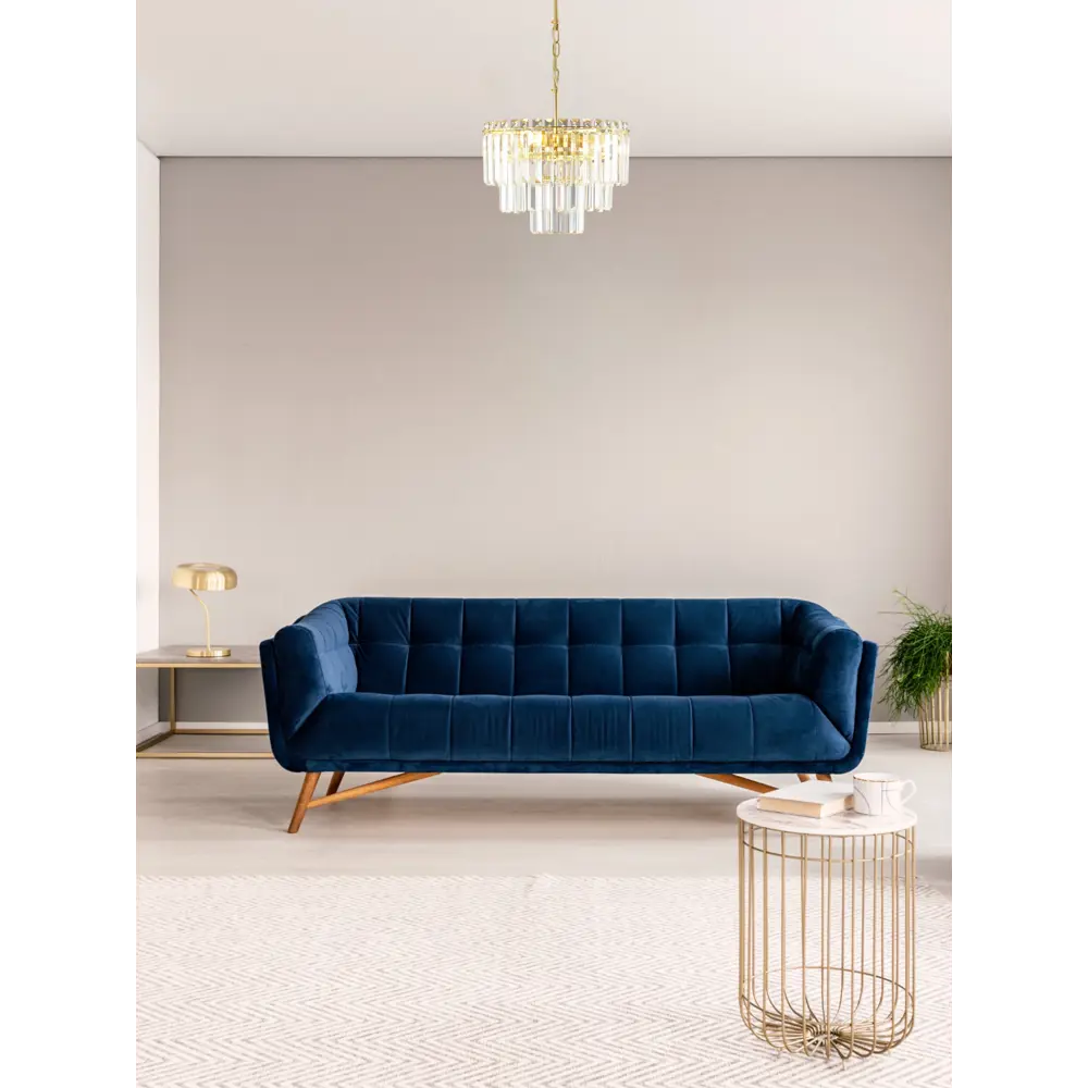 Фото 2 Люстра подвесная Moderli Levi crystal V10742-9p 9 ламп 25 м² цвет золотой Фото 2 Люстра подвесная Moderli Levi crystal V10742-9p 9 ламп 25 м² цвет золотой