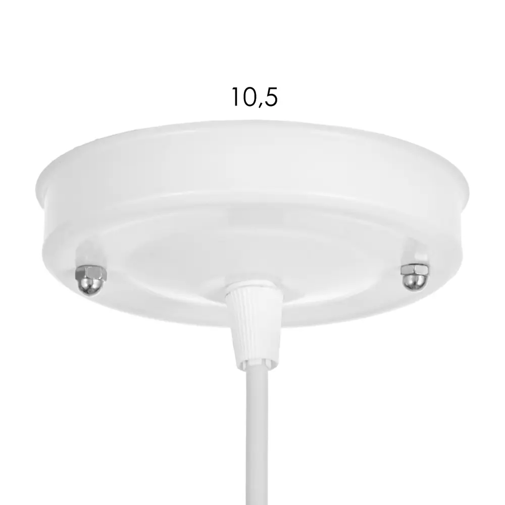 Фото 6 Светильник подвесной Bayerlux 10353744 1 лампа 2 м² цвет белый Фото 6 Светильник подвесной Bayerlux 10353744 1 лампа 2 м² цвет белый