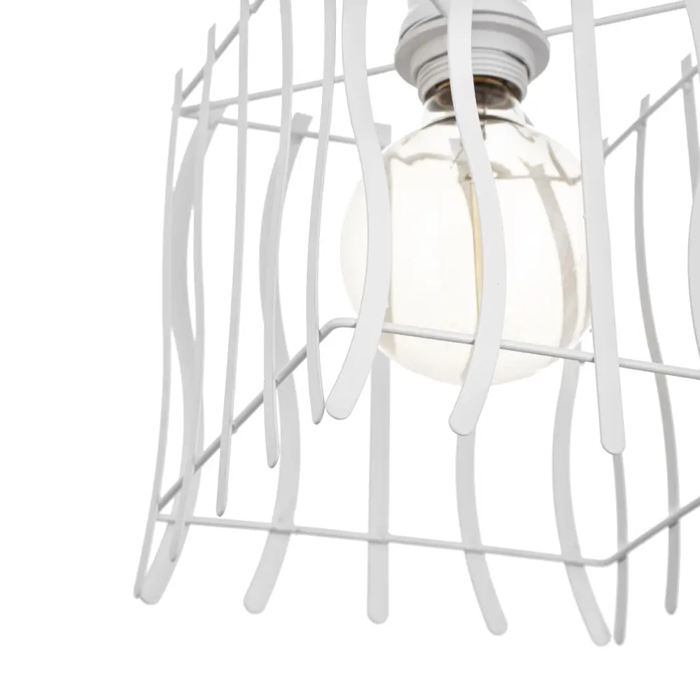 Фото 5 Светильник подвесной Bayerlux 10353744 1 лампа 2 м² цвет белый Фото 5 Светильник подвесной Bayerlux 10353744 1 лампа 2 м² цвет белый