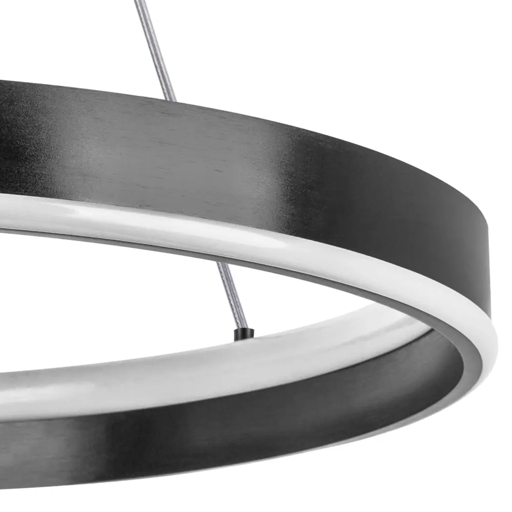 Фото Люстра подвесная светодиодная Lightstar Rotonda LS_736407 с пультом управления 10 м² регулируемый белый свет цвет черный Фото Люстра подвесная светодиодная Lightstar Rotonda LS_736407 с пультом управления 10 м² регулируемый белый свет цвет черный