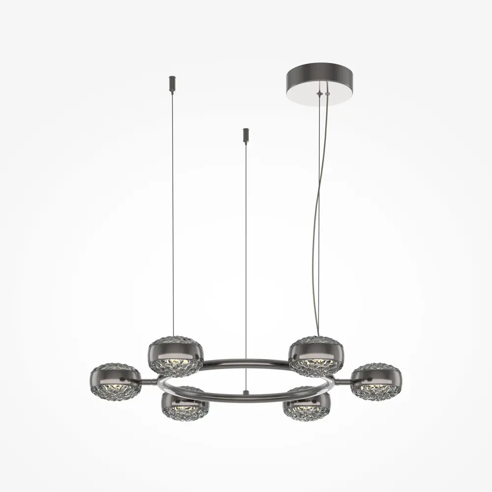 Фото 3 Светильник подвесной светодиодный Maytoni Mind Mod299pl-l60bc3k 24 м² теплый белый (желтый) свет цвет черный Фото 3 Светильник подвесной светодиодный Maytoni Mind Mod299pl-l60bc3k 24 м² теплый белый (желтый) свет цвет черный