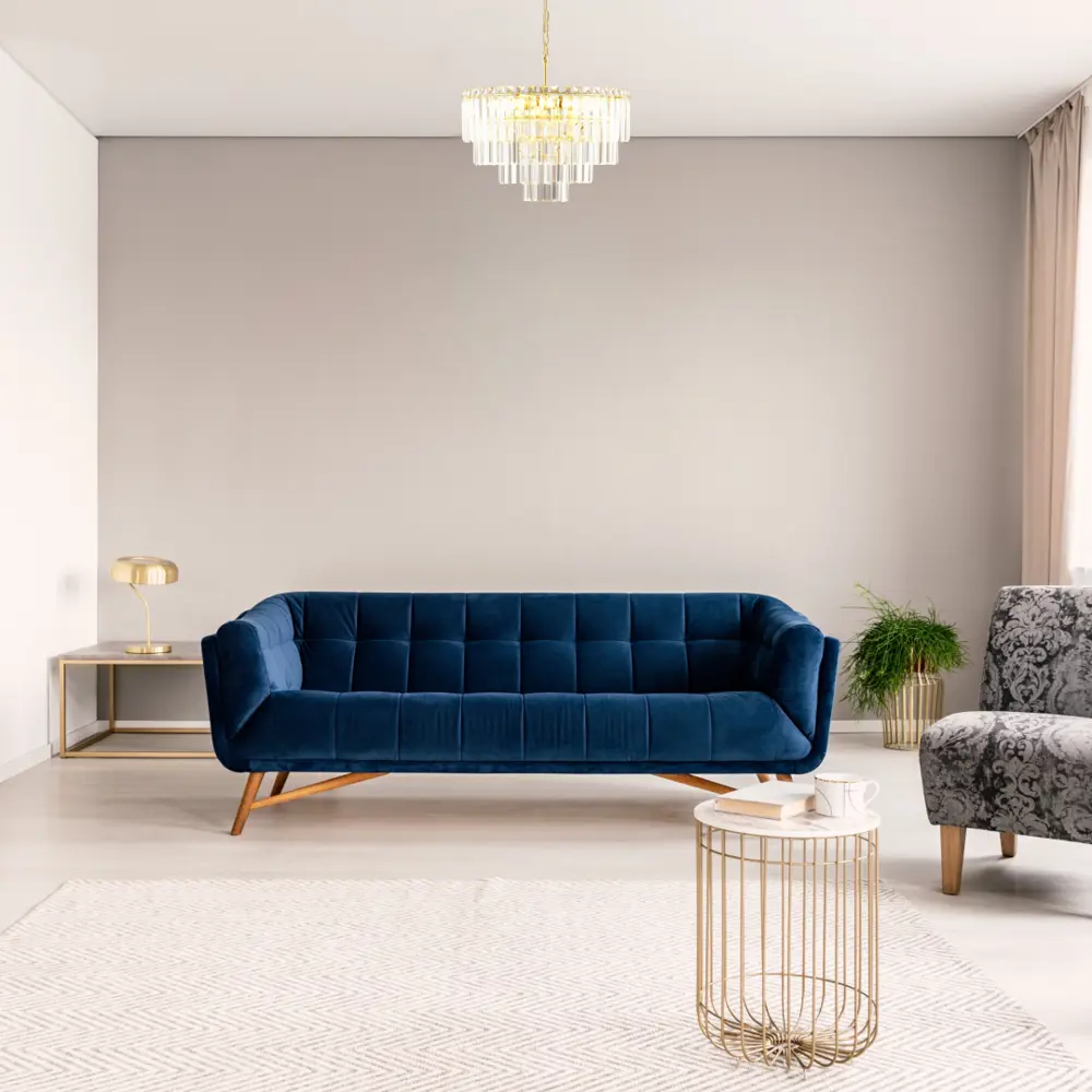 Фото 2 Люстра подвесная светодиодная Moderli Levi crystal V10736-4p 10 м² нейтральный белый свет цвет хром Фото 2 Люстра подвесная светодиодная Moderli Levi crystal V10736-4p 10 м² нейтральный белый свет цвет хром