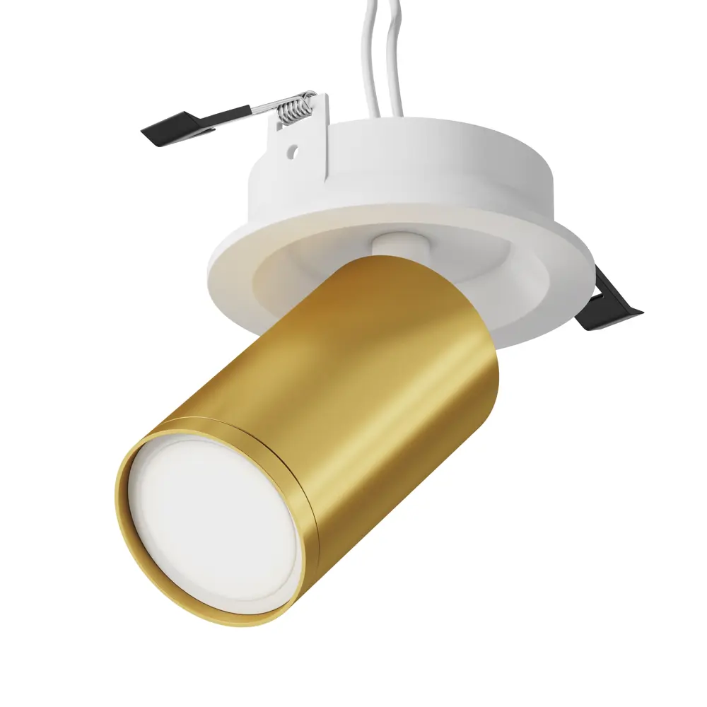 Фото 2 Светильник точечный встраиваемый Maytoni Focus S C048cl-u-1wmg 4 м² цвет матовое золото Фото 2 Светильник точечный встраиваемый Maytoni Focus S C048cl-u-1wmg 4 м² цвет матовое золото